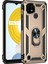Realme C21 Kılıf Sofya Yüzüklü Silikon Kapak - Gold Arbkd 1