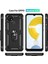 Realme C21 Kılıf Sofya Yüzüklü Silikon Kapak - Siyah Arbkd 3