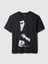 Erkek Siyah Bruce Lee Grafikli T-Shirt 3