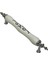 Porselen Kulp Siyah Osmanlı Desenli 128MM(12.8CM) Ayakları Krom Mobilya Çekmece Kapak Kulbu 3