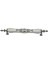 Porselen Kulp Siyah Osmanlı Desenli 128MM(12.8CM) Ayakları Krom Mobilya Çekmece Kapak Kulbu 4