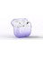 Airpods 3. Nesil Uyumlu Inc Allstar Airbag 32 Parlayan Simli Saydam Renkli Kılıf-Mor 1