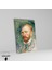 Tekli Dikey Kanvas Tablo Ünlü Eserler Van Gogh Self Portrait Green 2