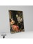 Tekli Dikey Kanvas Tablo Ünlü Eserler Rembrandt Van Rijn Tobit And Anna 2