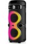 Zore GD-2402 Dijital LED Göstergeli Fm Radyolu Mikrofonlu Rgb Tws Çift 4 Inç Stereo Bass Kablosuz Karaoke Hoparlör 5