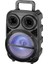 Zore Pk-15 Fm Radyolu Mikrofonlu Rgb Tws 8 Inç Stereo Bass Kablosuz Karaoke Hoparlör 1