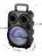 Zore Pk-15 Fm Radyolu Mikrofonlu Rgb Tws 8 Inç Stereo Bass Kablosuz Karaoke Hoparlör 3