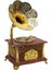 Gramofon Müzik Kutusu Kahverengi 13X26CM 1