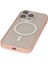 Iphone 14 Pro Kılıf Grand Magneticsafe Kapak - Pembe Arbkd 4