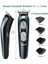 Su Geçirmez Şarjlı Profesyonel Tıraş Makinesi Siyah 5