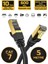 5 Metre 5mt Yeni Nesil RJ45 Kablo CAT7U/FTP Altın Kaplama Korumalı 10 Gigabit/s Ağ Lan Ethernet Kablosu 600 Mhz Premium Metal Zırhlı RJ45 Kablo 1