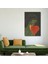 Tekli Dikey Kanvas Tablo Ünlü Eserler Edvard Munch-Das Herz 1