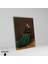 Tekli Dikey Kanvas Tablo Ünlü Eserler Claude Monet Yeşil Elbiseli Kadın 2