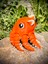 Ahtapot Oyuncak -🌊turuncu Kanatların Dansı: Yelpaze 🐙3d Hareketli Organik Vip Model- Orta Boy 2