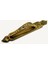 Antika Tarz Dekoratif Pirinç Kubbeli Çekme Kapı Kolu - 396X68 Mm, Antik 1