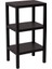 3 Raflı Siyah Modüler Ünite Plastik 38X29X74 cm (4767) - CHT8266-7063 1