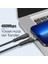 Ally LED Işıklı 27W Type-C To iPhone Lightning Hızlı Şarj Kablosu 1M-(5775) - CHT8439-2161 3