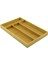 4 Bölmeli Ahşap Bambu Kaşıklık 22.5 x 33.5cm (4767) - CHT2878-5396 1