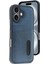 Iphone 16 Kılıf Sara Kartvizitli Deri Kılıf - Lacivert Arbkd 3