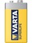 Varta Superlife Çinko 9 Volt Pil 12'li Paket 1
