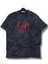 Unisex The Korn Sırt Baskılı Yıkamalı Tişört, Oversize Rock-Metal Baskılı Vintage T-Shirt 2
