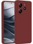 Xiaomi Redmi Note 14 4g Kılıf First Silikon - Bordo Arbkd 1