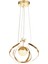 Vira Tekli Dimmer Kumandalı 3 Renk Ledli (Sarı-Beyaz-Gün Işığı) Modern Sarkıt Avize - Gold 3