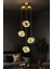 Savona 4 lü Sarkıt Dimmer Kumandalı 3 Renk Ledli (Sarı-Beyaz-Gün Işığı) Modern Akrilik Avize -Gold 2
