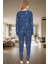 Pamuklu Galaksi Desenli Pijama Takımı Rahat Şık Kışlık Kaliteli Işçilik Premium Kalite 3