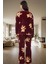 Yumuşak Wellsoft Kumaşlı Kışlık Pijama Takımı Renk Ayıcıklı Desen Mükemmel Uyum Rahat ve Şık 3
