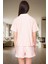 Örme Kumaş Puantiyeli Fırfır Detaylı 2'li Pijama Takımı Şık Görünüm Premium Kalite 3