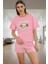 Rahat %100 Pamuklu Pijama Takımı Puantiyeli Desen Özenle Seçilmiş Konforlu Kesim Uzun Ömürlü 2