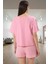 Rahat %100 Pamuklu Pijama Takımı Puantiyeli Desen Özenle Seçilmiş Konforlu Kesim Uzun Ömürlü 3