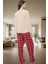 Yumuşak Polar Kumaşlı Ekose Pijama Takımı Kışlık Konfor Özel Tasarım Özenle Seçilmiş 3