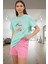 Rahat ve Şık %100 Pamuk Yazlık Pijama Takımı Seçkin Malzeme Dayanıklı Kullanım 1