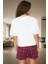 Yazlık Ekose Pamuklu Pijama Takımı Rahat Şık ve Nefes Alabilir Premium Kalite Trend Tasarım 3