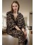 Ev Giyim Pijama Takımı Viskon Shally Dokuma Kışlık Modern Stil Özel Tasarım 1