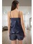 Yazlık Ince Askılı Saten Pijama Takımı Şıklık ve Konfor Bir Arada Özel Tasarım Modern Stil 3
