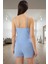 Yazlık Pijama Takımı Şortlu Fırfırlı Örme Rahat Kullanım Premium Kalite Mükemmel Uyum 1
