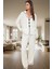 Şık ve Rahat Kışlık Pijama Takımı; 100% Viskon Regular Fit Trend Tasarım 2