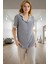Yıldız Desenli Pijama Takımı Yumuşak Rahat Regular Kalıp 2'li Set Uzun Ömürlü 1