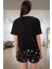 Mantar Desenli Pamuklu Pijama Takımı Rahat ve Şık Uyku Görünüm Modern Stil 3