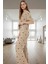 Rahat Örme Pijama Takımı Kalpli Desenli 2 Parça Regular Kalıp Modern Stil Zarifane Tasarım 2
