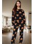 Rahat %100 Pamuk Ayıcıklı Pijama Takımı Uzun Paça Boru Kaliteli Işçilik Zarifane Tasarım 1