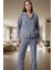 Baskılı Örme Polar Pijama Takımı; Kışın Sıcaklığı ve Şıklığı Zarifane Tasarım Premium Kalite 1