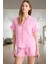 Yumuşak Pamuklu Müslin Pijama Takımı Rahat ve Şık Zarifane Tasarım Modern Stil Özenle Seçilmiş 2