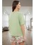 Rahat Kesim %100 Pamuklu Pijama Yaz Için Ideal Seçim Günlük Kullanım Modern Stil Şık Görünüm 3