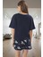 Kedili Desenli Pamuklu Pijama Takımı Rahatlık ve Şıklık Premium Kalite Seçkin Malzeme 2