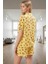 Rahat Şık ve Nefes Alan Çiçekli Viskoz Pijama Takımı Homewear Koleksiyonu Özel Tasarım 3