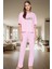 Eğlenceli Baskılı Homewear Pijama Takımı %100 Pamuk Rahat Kesim Modern Stil Kullanım 2